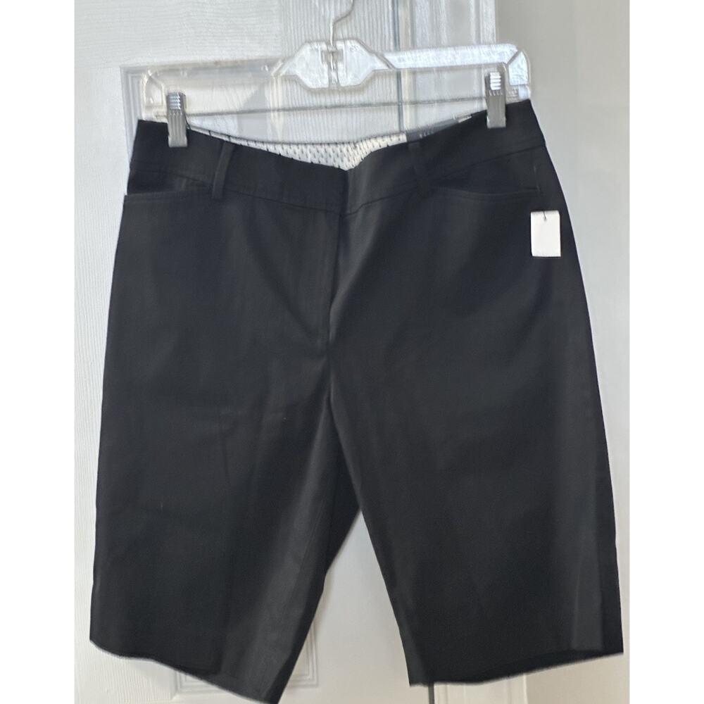 Talbots Women’s Size (4) Relax Super Soft Chino Shorts 10 1/2” Inseam Black NWT - Picture 14 of 16
